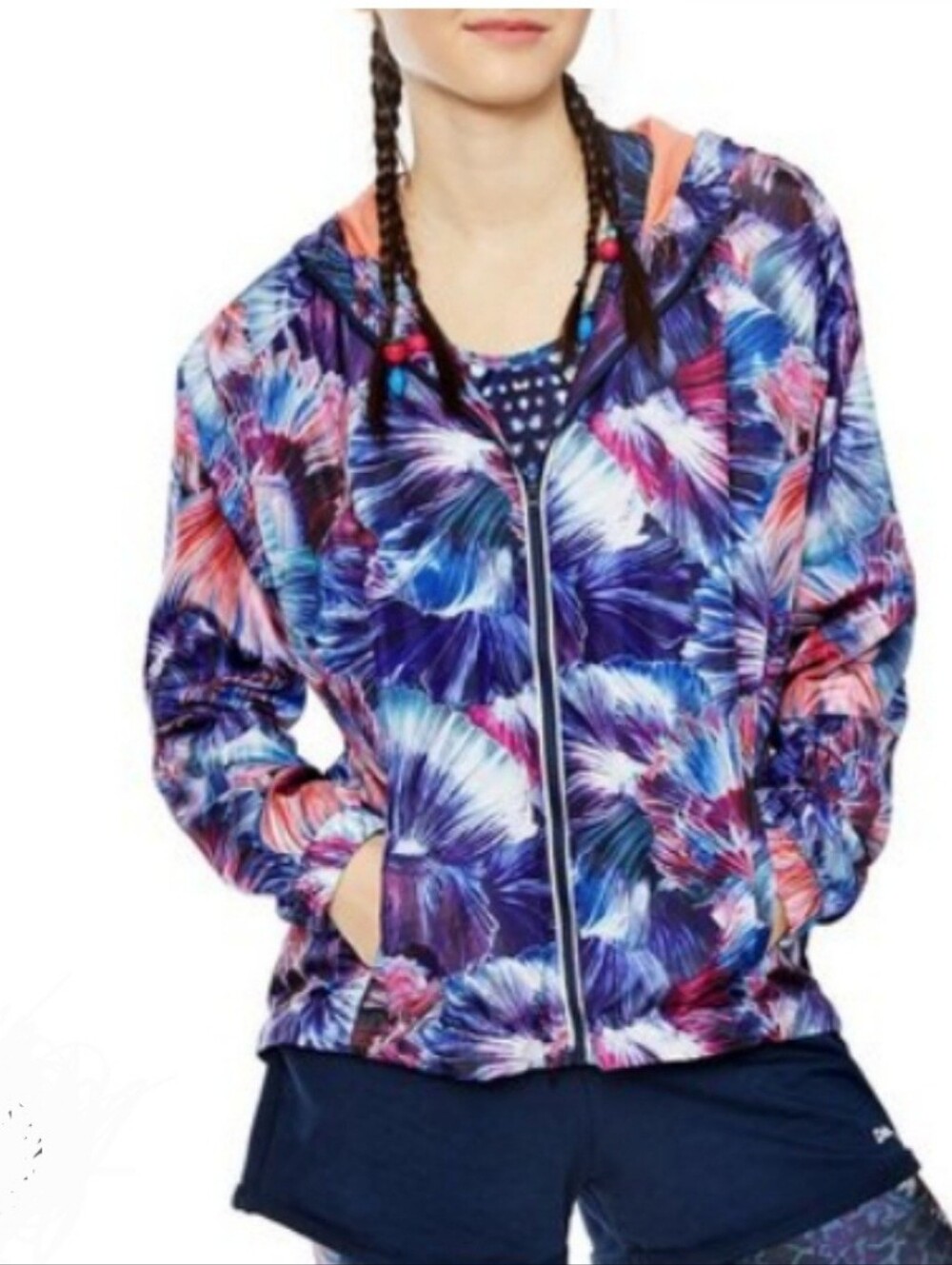 Desigual" Judith "Packable Zip-Up Jacket